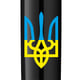 Подарочный набор Parker JOTTER Originals UKRAINE Black CT BP Трезубец сине-желтый (шариковая ручка + блокнот Parker)