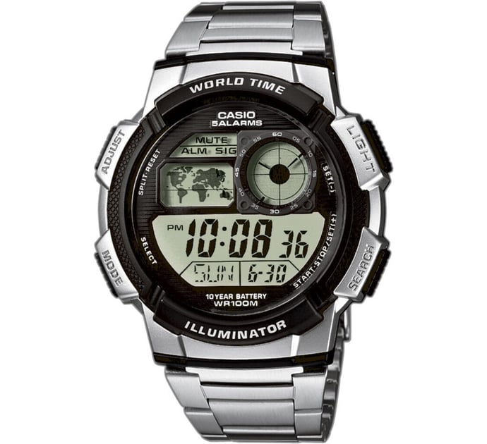 Чоловічий годинник Casio STANDARD Digital Cwae-1000wd-1avef