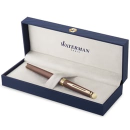 Ручка перова Waterman HEMISPHERE Metallic Copper Red GT FP F