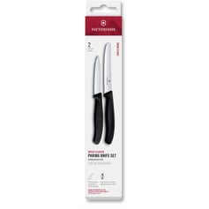 Набір для чищення овочів (2 ножа) Victorinox SWISS CLASSIC 2 ножа чорн 6.7113.2