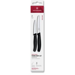Набір для чищення овочів (2 ножа) Victorinox SWISS CLASSIC 2 ножа чорн 6.7113.2