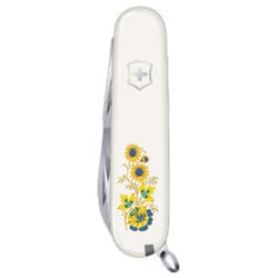 Швейцарський складаний ніж 91мм Victorinox SPARTAN UKRAINE 1.3603.7_T1050u