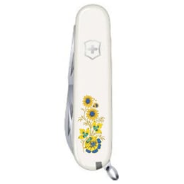 Швейцарський складаний ніж 91мм Victorinox SPARTAN UKRAINE 1.3603.7_T1050u