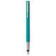 Ручка перова Parker VECTOR Blue-Green FP M + Картриджі Parker Quink /5шт. (блістер)