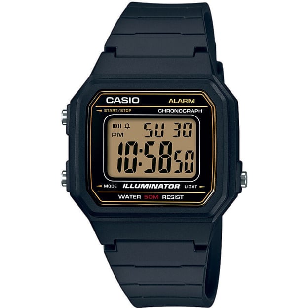 Годинник 43 мм Casio STANDARD Digital W-217H-9AVEF