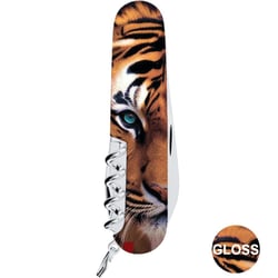 Швейцарський складаний ніж 91мм Victorinox CLIMBER ANIMAL 1.3703.F1030pw
