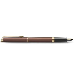 Ручка перова Waterman HEMISPHERE Metallic Copper Red GT FP F