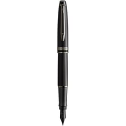 Ручка перьевая Waterman EXPERT Metallic Black Lacquer RT FP F
