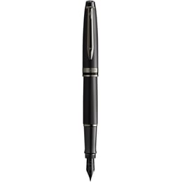 Ручка перова Waterman EXPERT Metallic Black Lacquer RT FP F