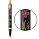 Ручка кулькова Parker IM ARMY Black GT BP Емблема ЗСУ + Тризуб ЗСУ золотий