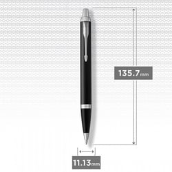 Ручка кулькова Parker IM Black CT BP