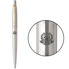Ручка шариковая Parker JOTTER UKRAINE Stainless Steel GT BP Трезубец с лавровым венком