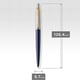 Ручка шариковая Parker JOTTER Royal Blue GT BP